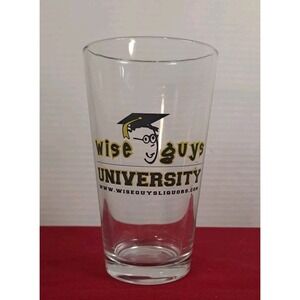 Wise Guys Liquors 6" Glass‎ "Wise Guys University "
